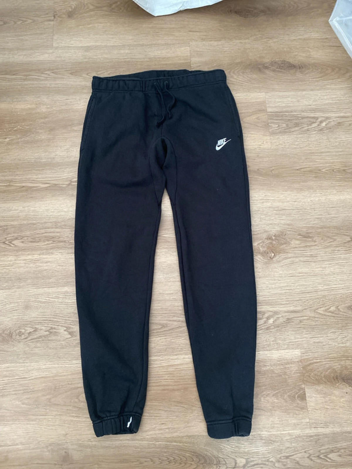 Nike small soft joggers black