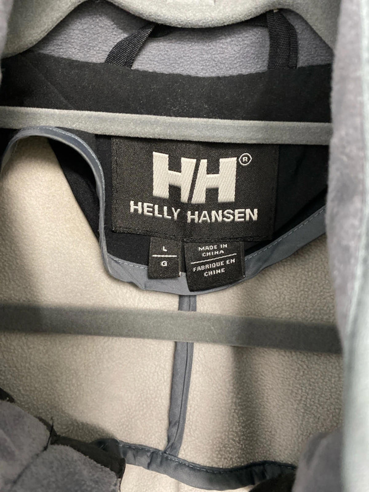 Helly Hansen Outdoor/ski jacket black /grey large