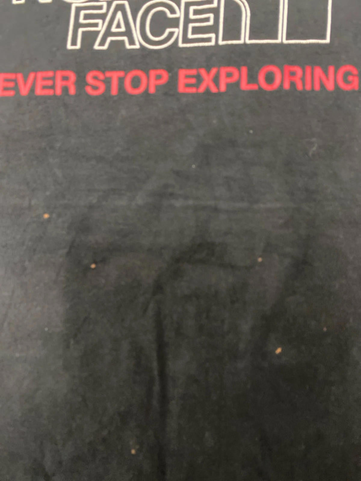 The North Face T shirt. Black. Medium