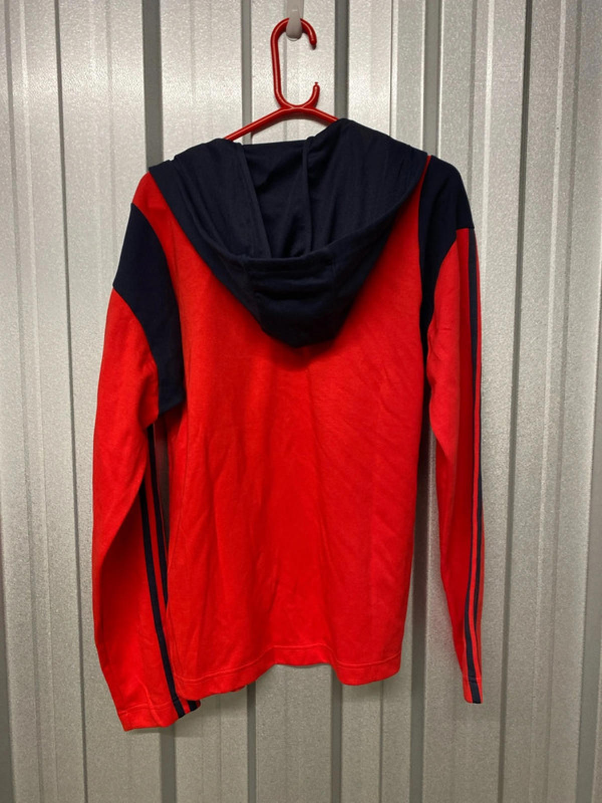 Adidas Aeroready Tracksuit Hoodie red and blue medium