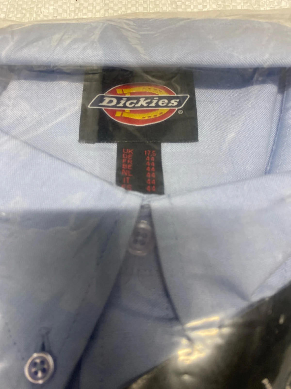 Dickies Blue light blue shirt 17.5 collar