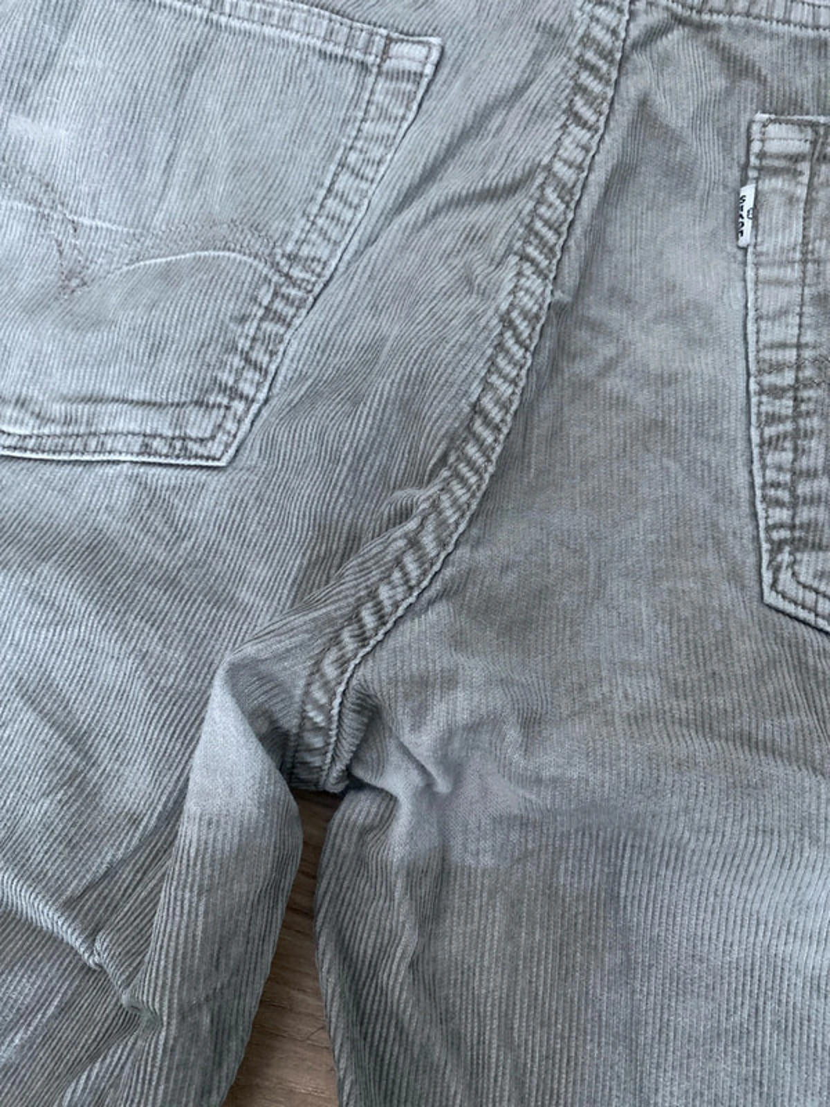 Levi’s Strauss corduroy trousers/ jeans khaki colour  size 36