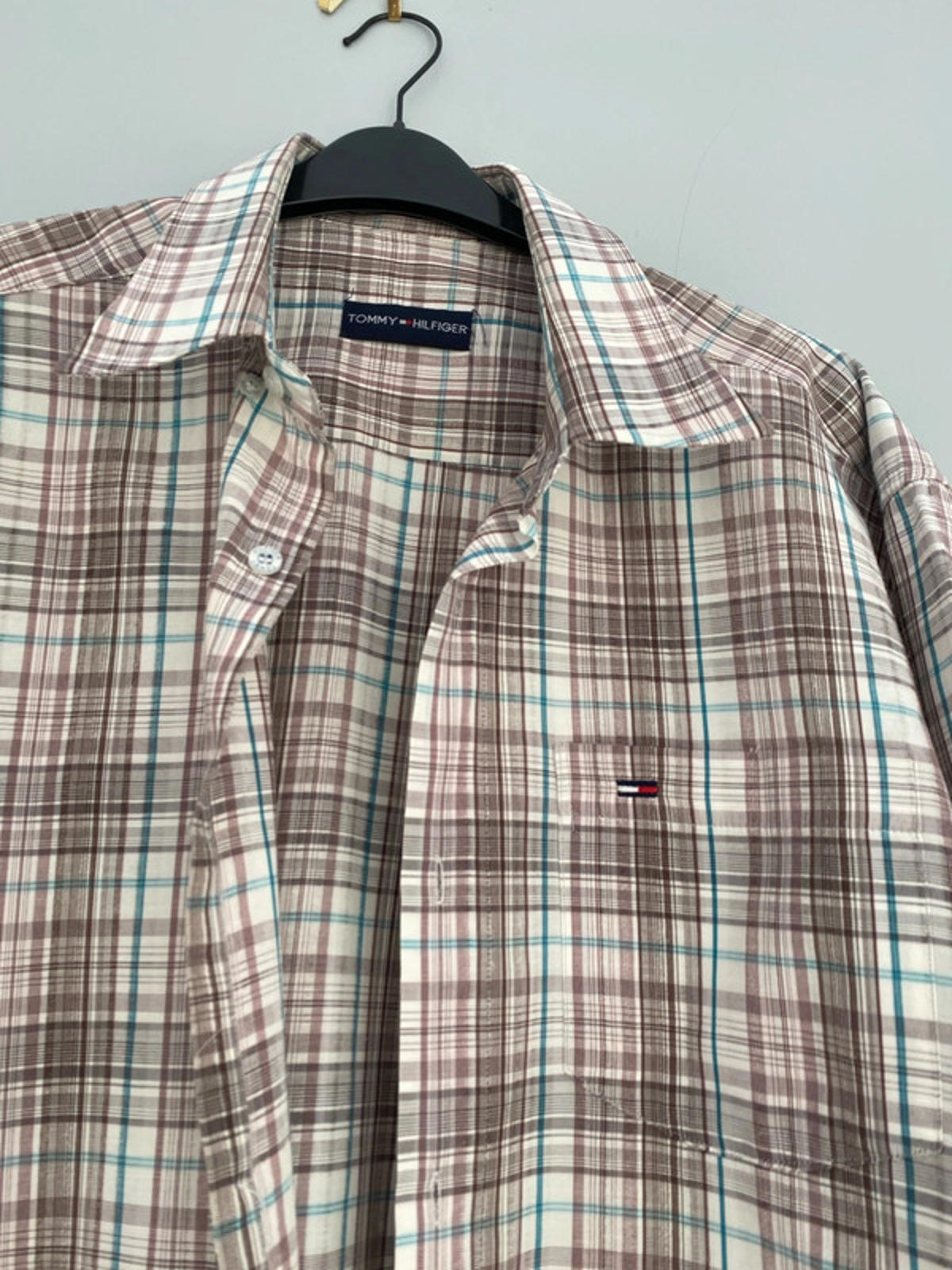 Tommy Hilfiger Checked shirt sleeve shirt XL