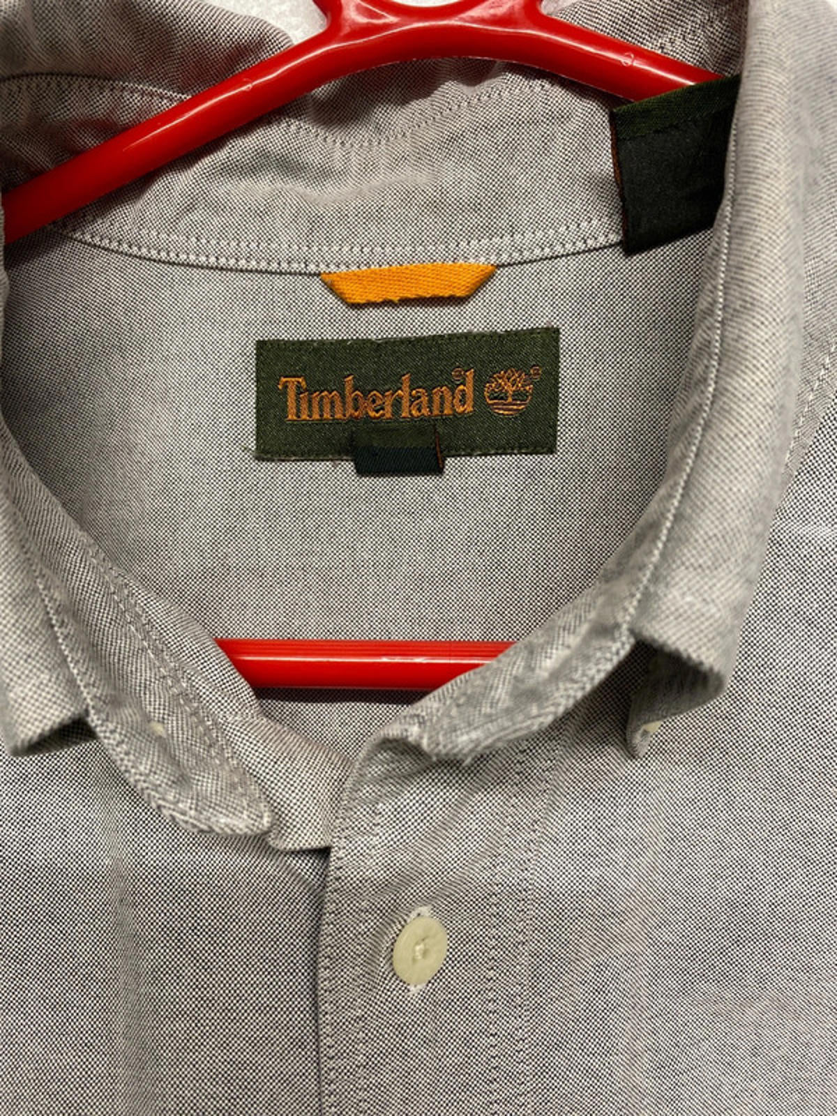 Timberland cotton long sleeved shirt large