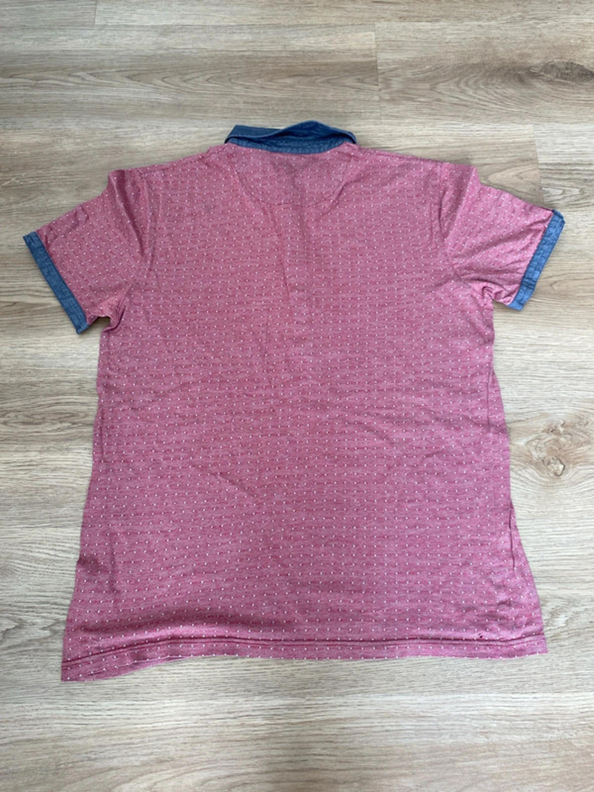 Ted Baker polo shirt pink/grey