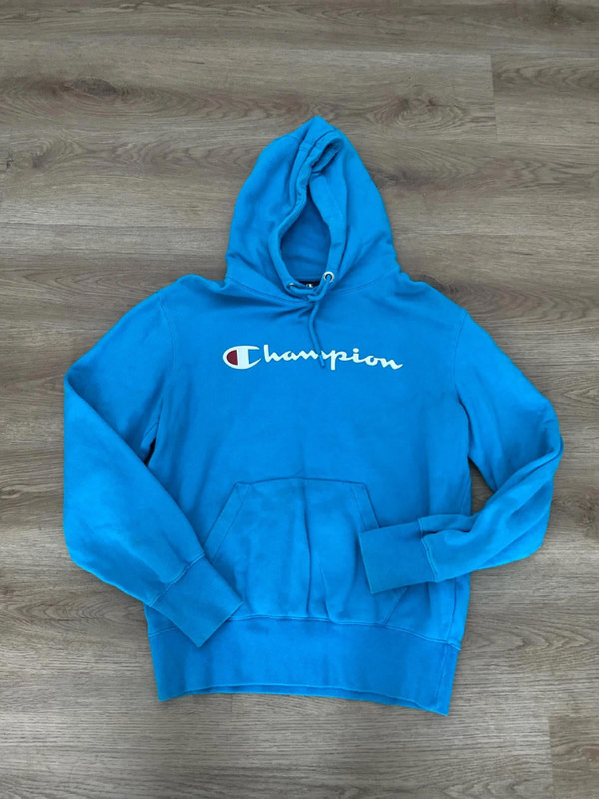 Champion Hoodie Medium blue