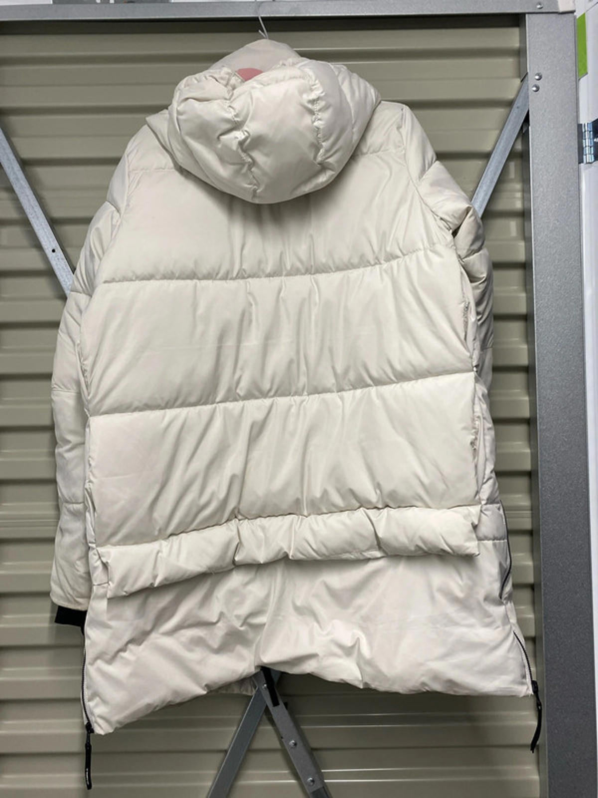 O’Neill Hyperdry  ski jacket / winter coat / puffer coat cream/pink medium