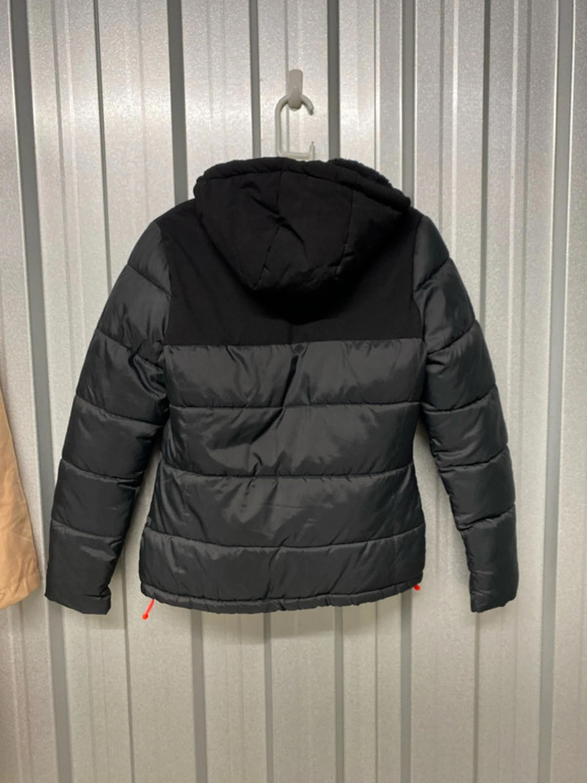 New Balance padded coat black small