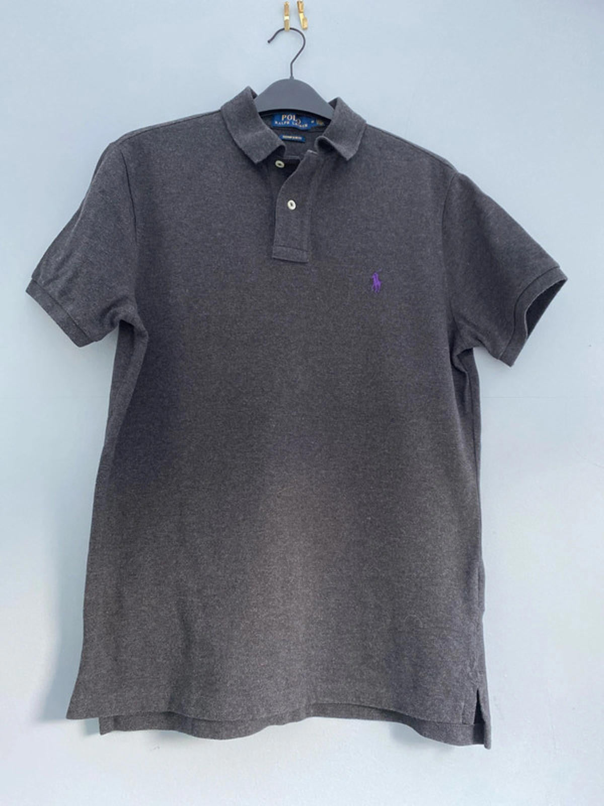 Ralph Lauren polo shirt medium Grey