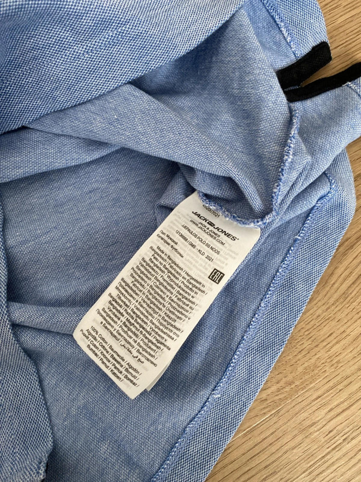 Jack & Jones XS blue polo shirt