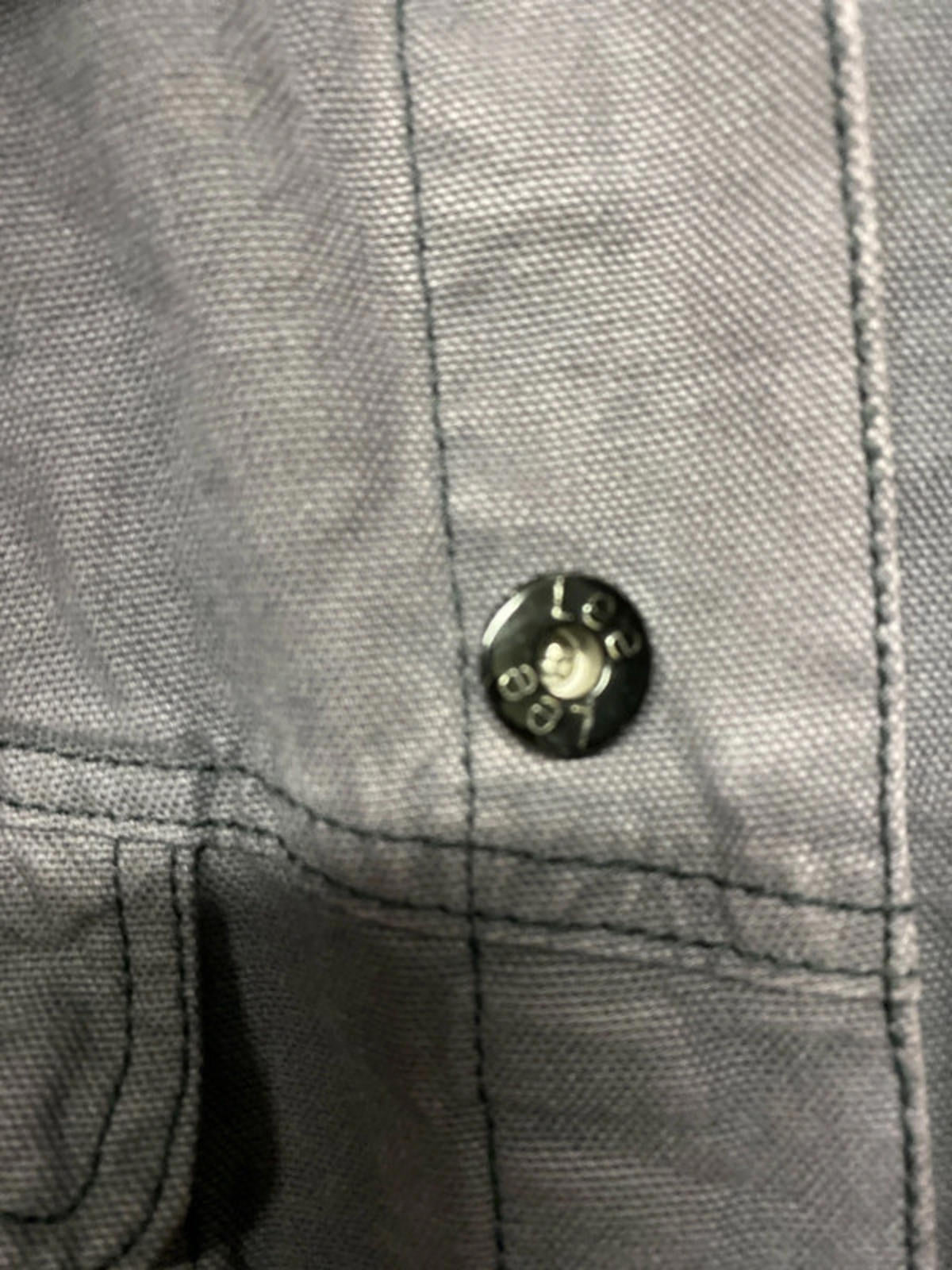 Lee Denim Jacket Grey Large