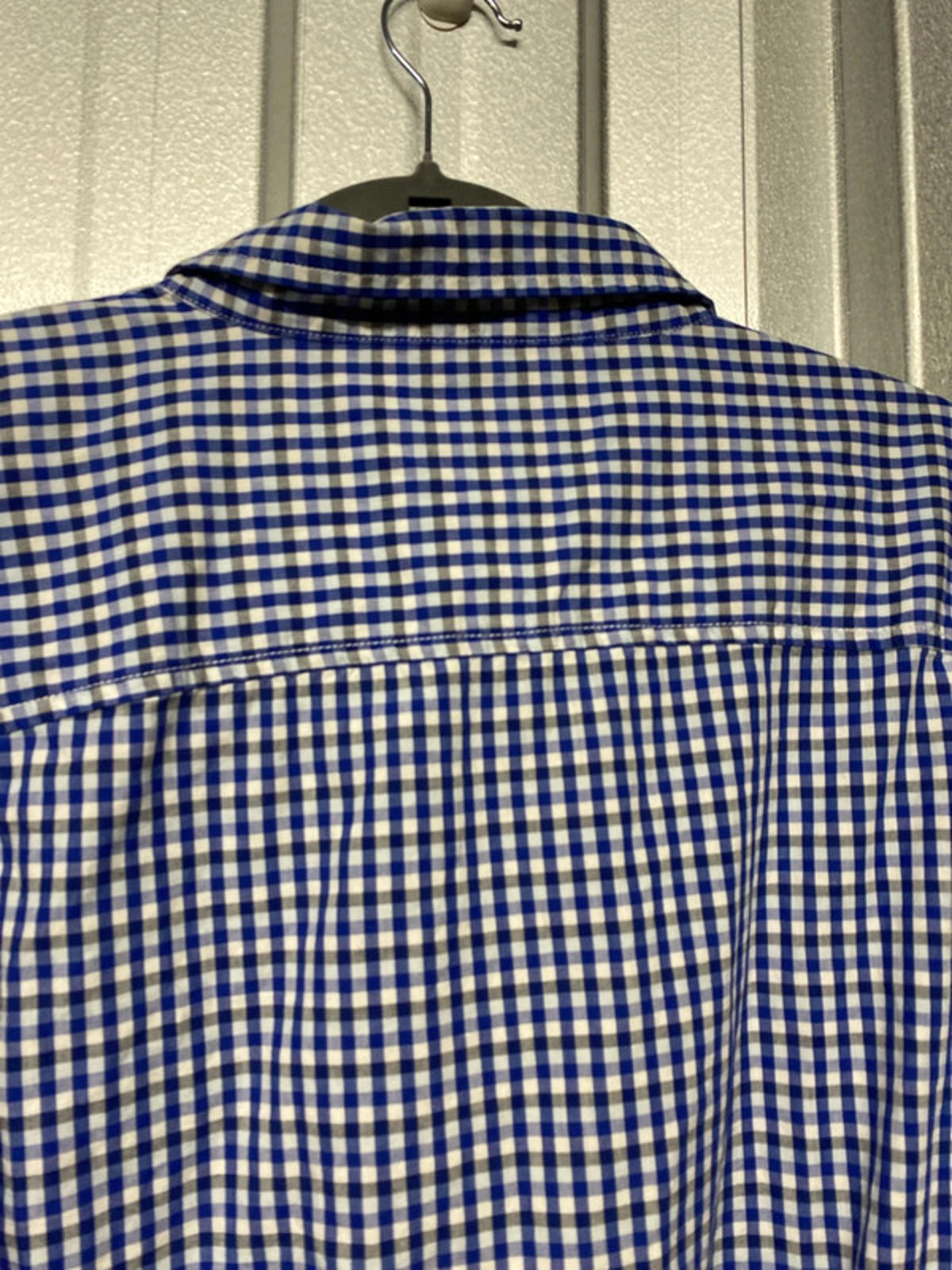 Timbered blue checked long sleeve shirt xxl