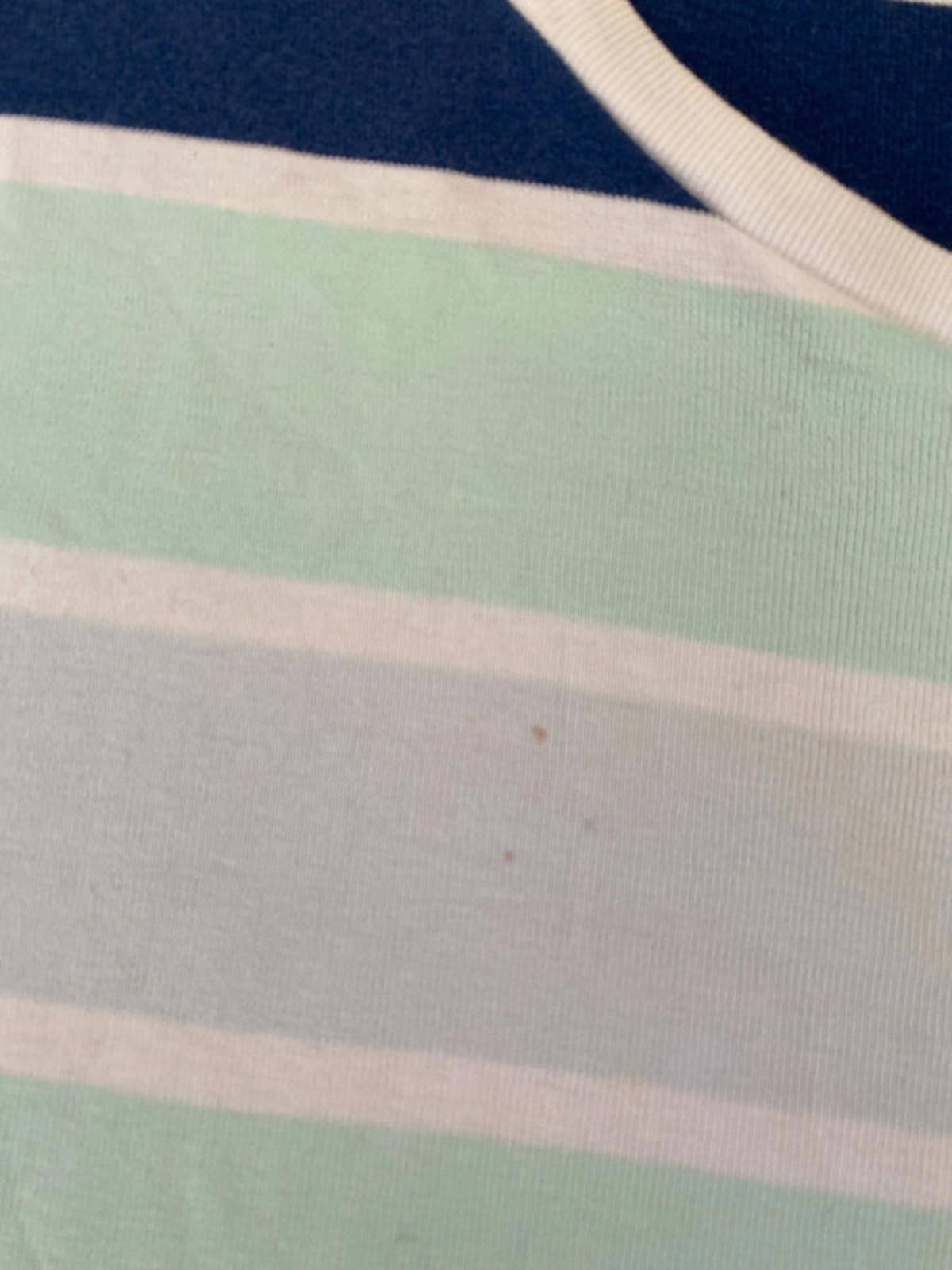 Tommy Hilfiger XXL t shirt retro style mint and blue