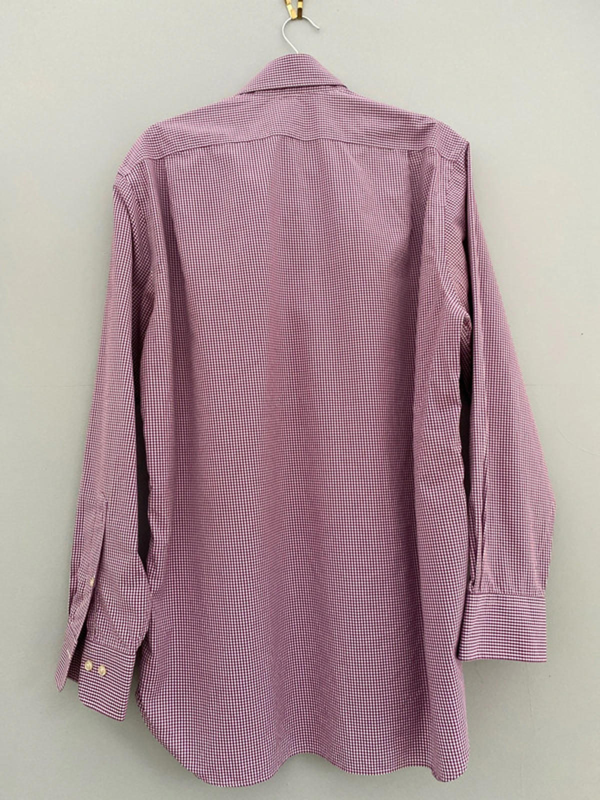 Ralph Lauren 15,1/2 collar shirt purple checkered