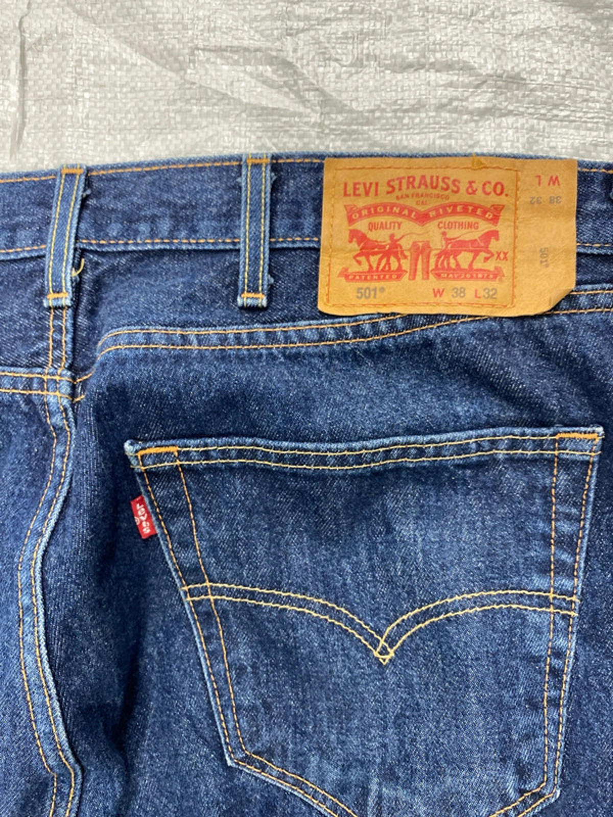 Levi’s Strauss 501 jeans size 38