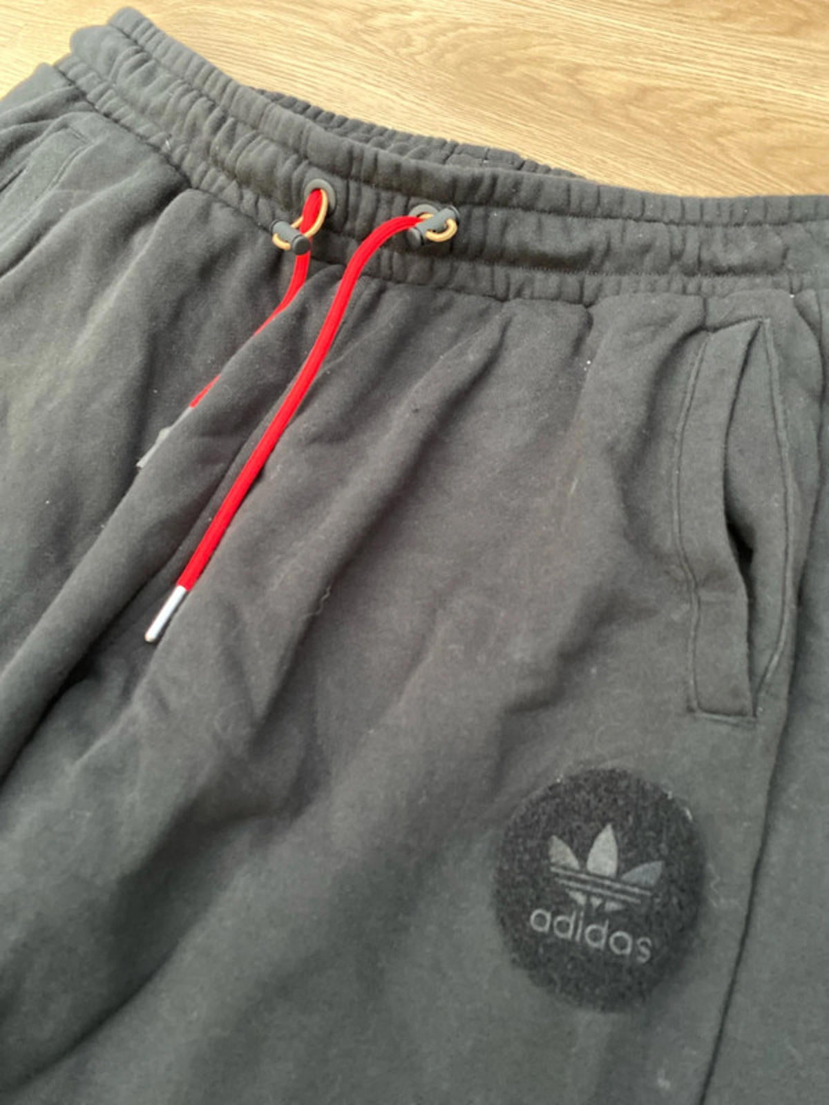 Adidas soft feel black Joggers large