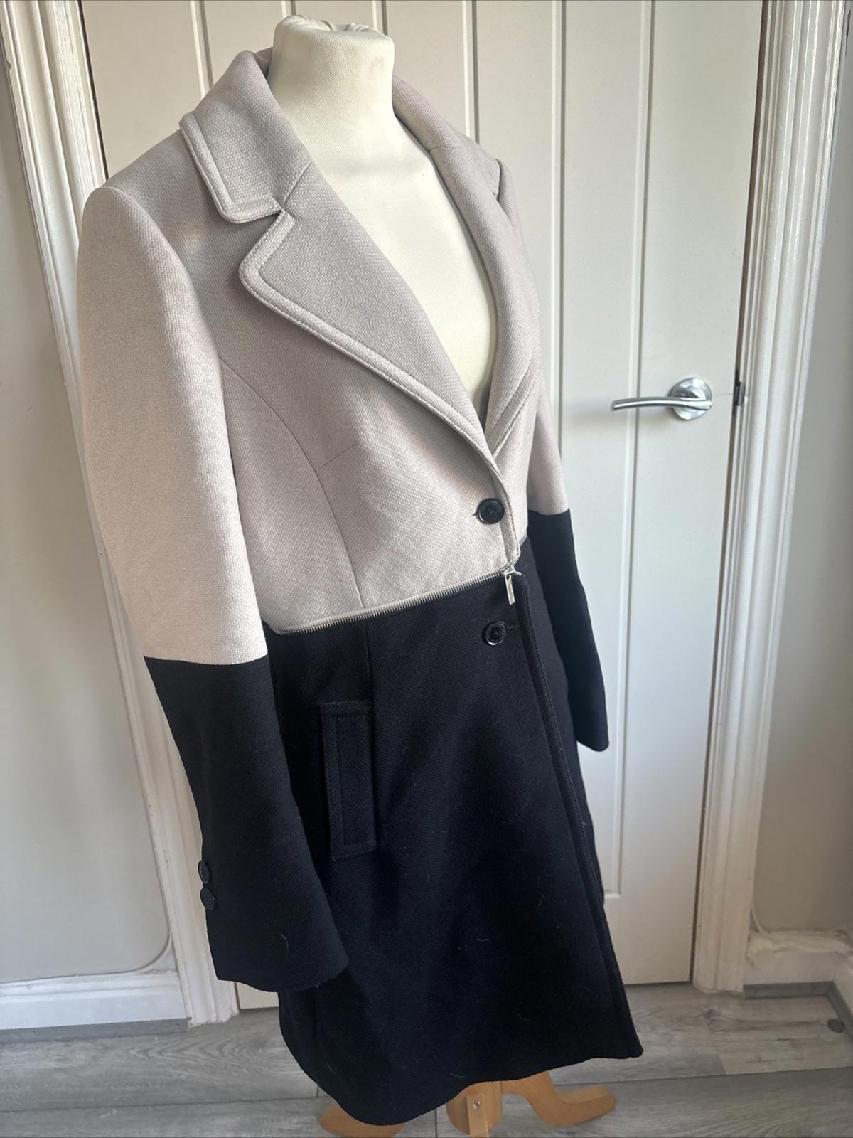 Karen Millen Overcoat Uk 14