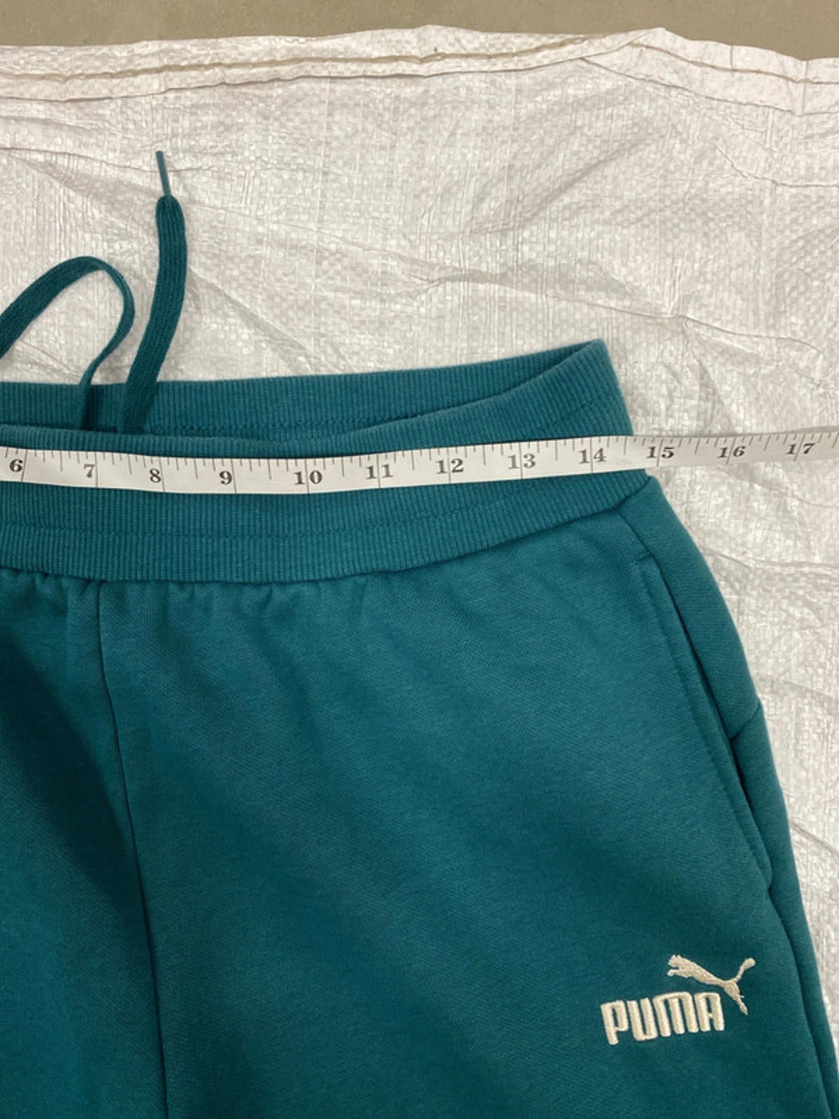 Puma medium mens joggers jade green