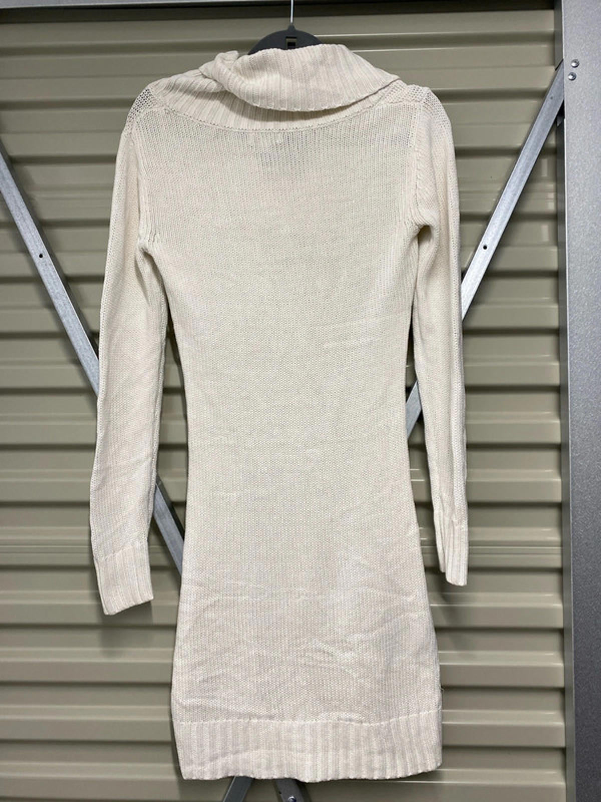 Guess knitted  dress medium white