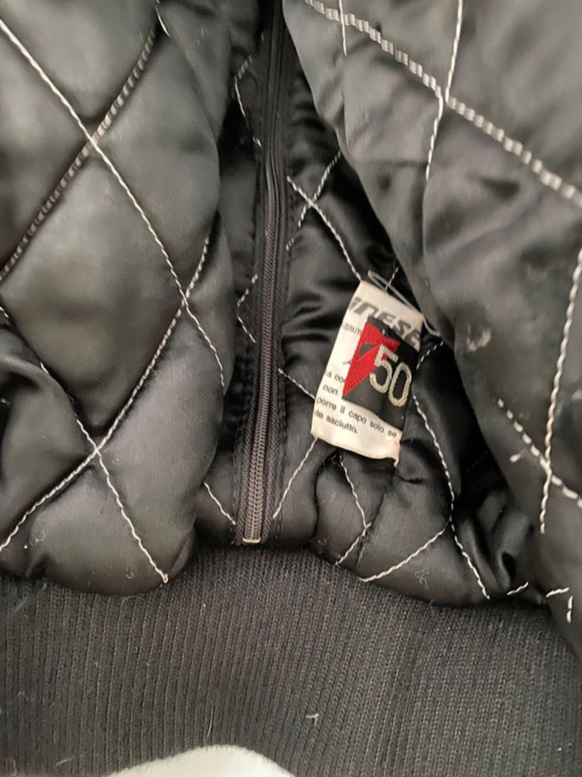 Dainese heavy weight coat  size 50 medium suggested