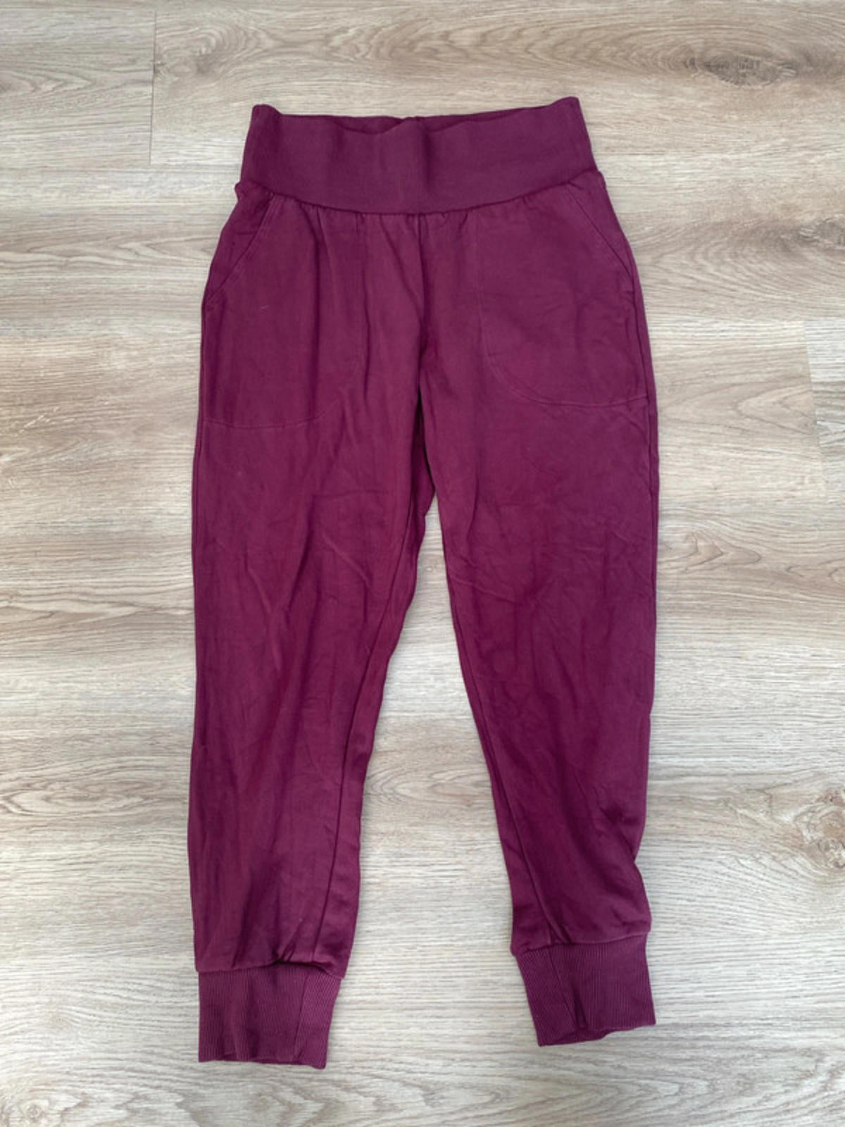 Nike Dri Fit leggings small burgundy
