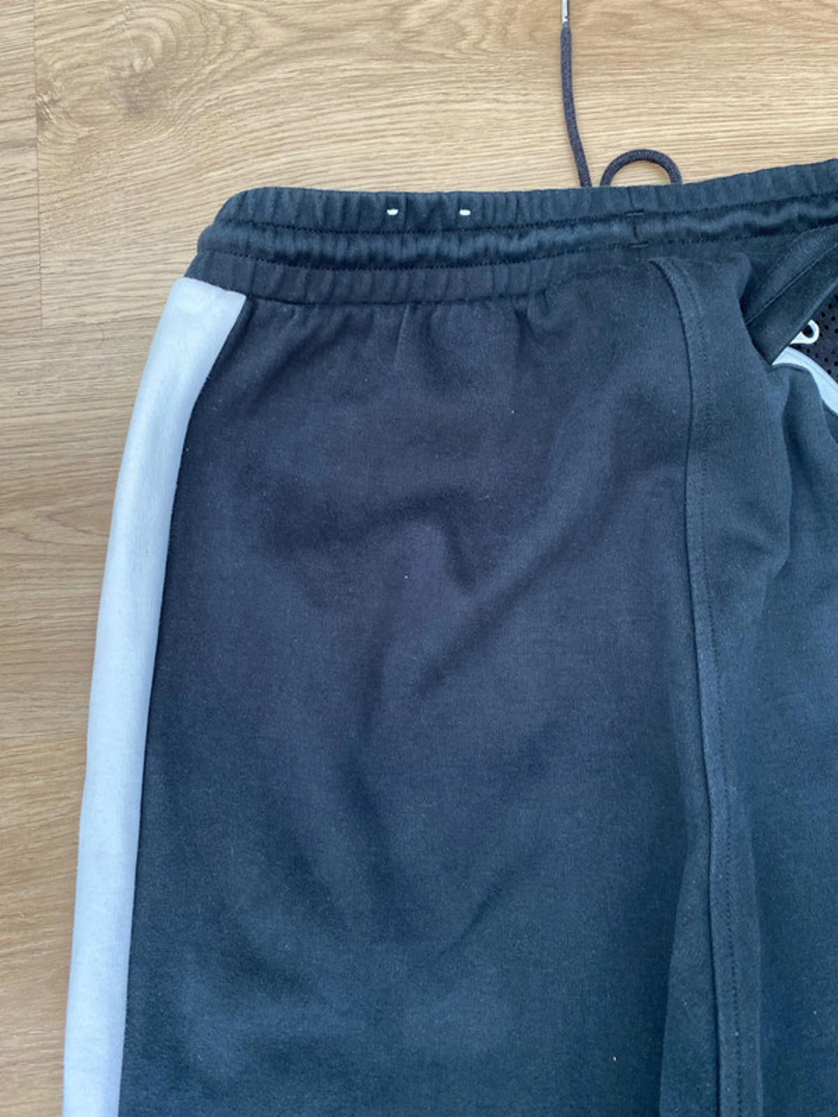 Puma black joggers medium