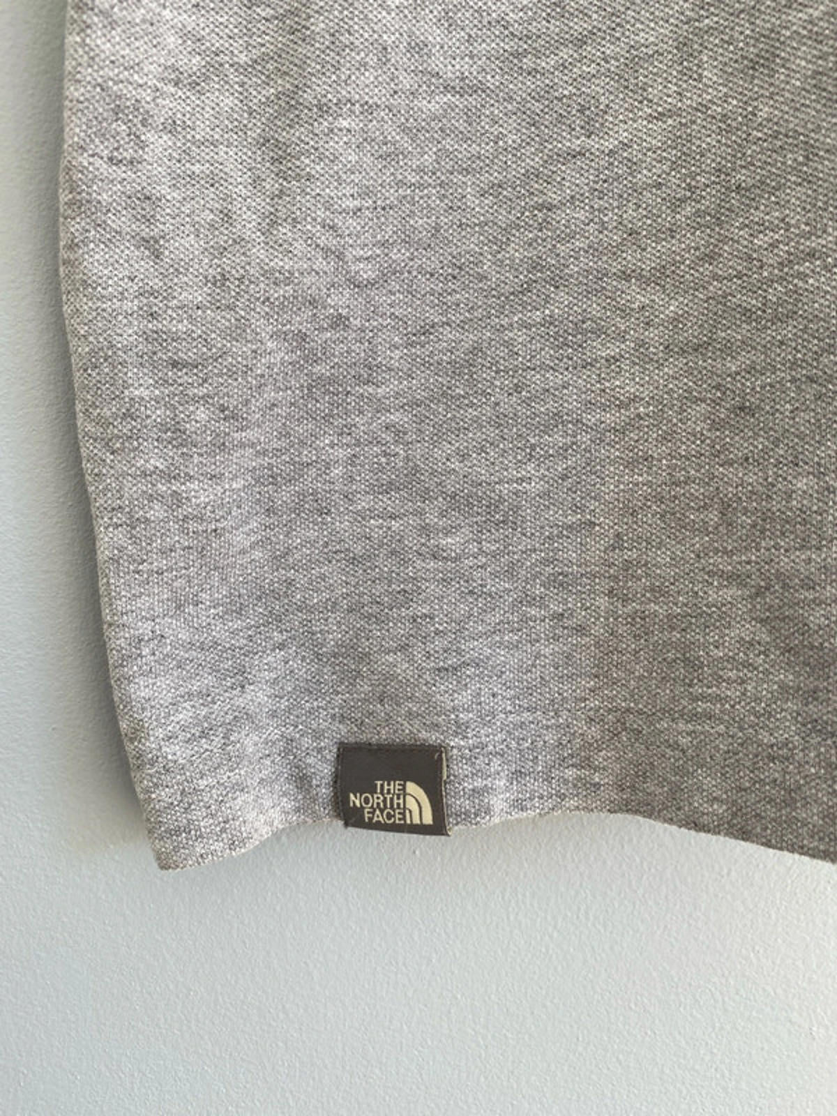 The North Face polo shirt Grey large